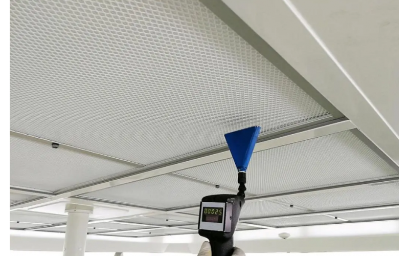 潔凈室(區(qū))高效過濾器檢漏測試